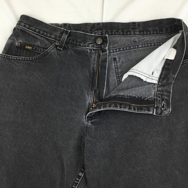リー Lee パンツ デニム、ジーンズ 200-8908 38 無地 黒 / ブラック / メンズ USED 古着 中古 10135817