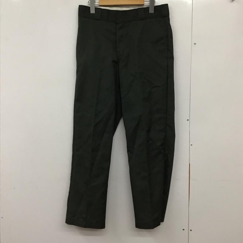 ディッキーズ Dickies パンツ ワークパンツ、ペインターパンツ 32インチ 無地 カーキ / カーキ / メンズ USED 古着 中古 10130040