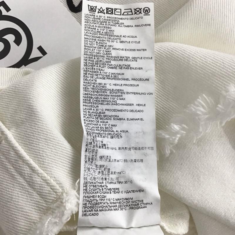 エムエム 6 メゾン マルタン マルジェラ MM6 Maison Martin Margiela パーカー 長袖 S62NC0066 S ロゴ、文字 X プリント 白 / ホワイト / レディース USED 古着 中古 10133462