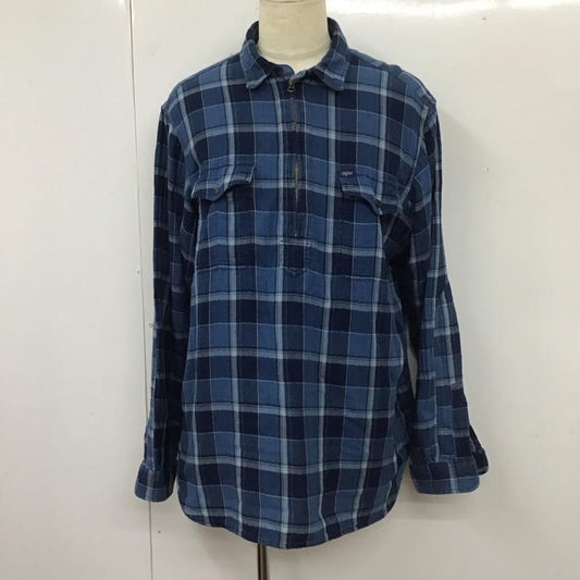 ポロラルフローレン POLO RALPH LAUREN カットソー 長袖 長袖シャツカットソー ジップネックカットソー チェックシャツ XL チェック マルチカラー / マルチカラー /  メンズ USED 古着 中古 10112718