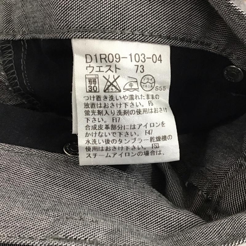 バーバリーブラックレーベル BURBERRY BLACK LABEL パンツ デニム、ジーンズ スリムパンツ ストレッチパンツ カジュアルパンツ 無地 灰 / グレー / メンズ USED 古着 中古 10132296