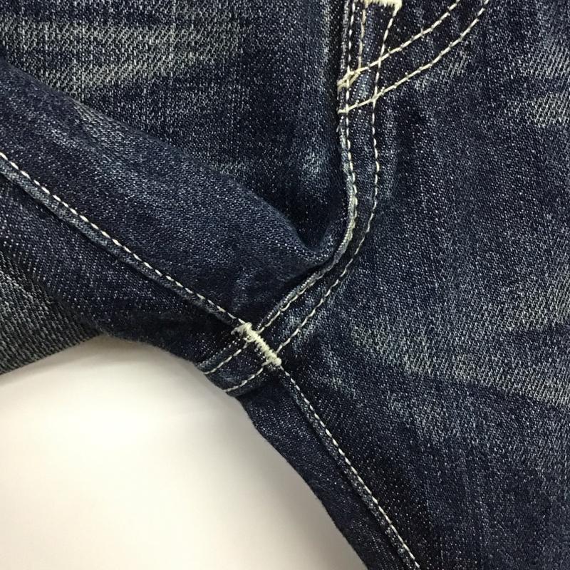 リーバイストラウスアンドコー Levi Strauss & co. パンツ デニム、ジーンズ デニムパンツ ストレートパンツ ワイドパンツ カジュアルパンツ 2008年 34 無地 インディゴ / インディゴ /  メンズ USED 古着 中古 10124650