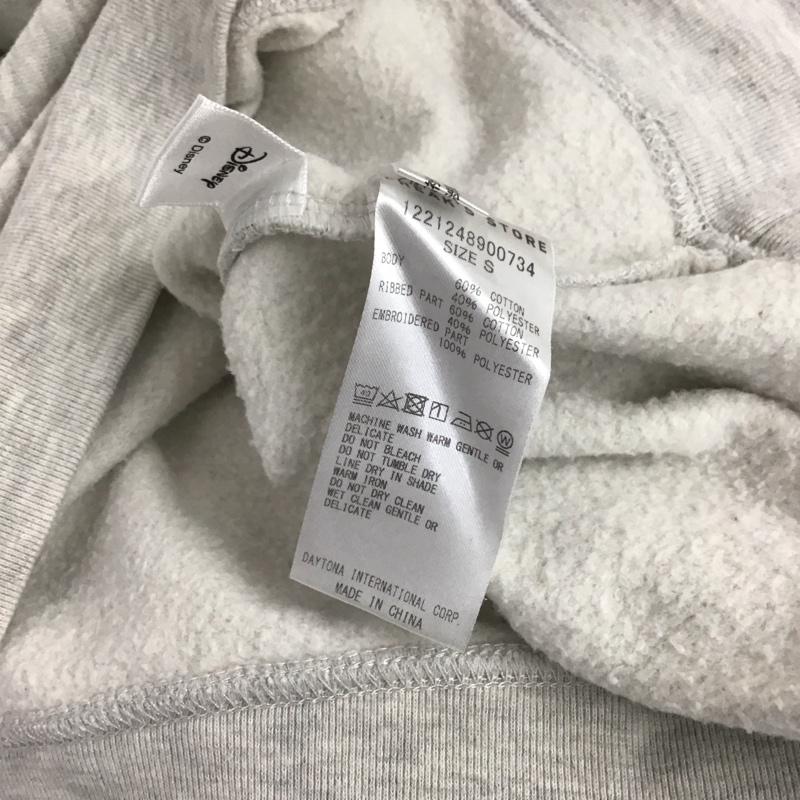 フリークスストア FREAK S STORE トレーナー 長袖 ダルメシアン S 無地 灰 / グレー / メンズ USED 古着 中古 10144999