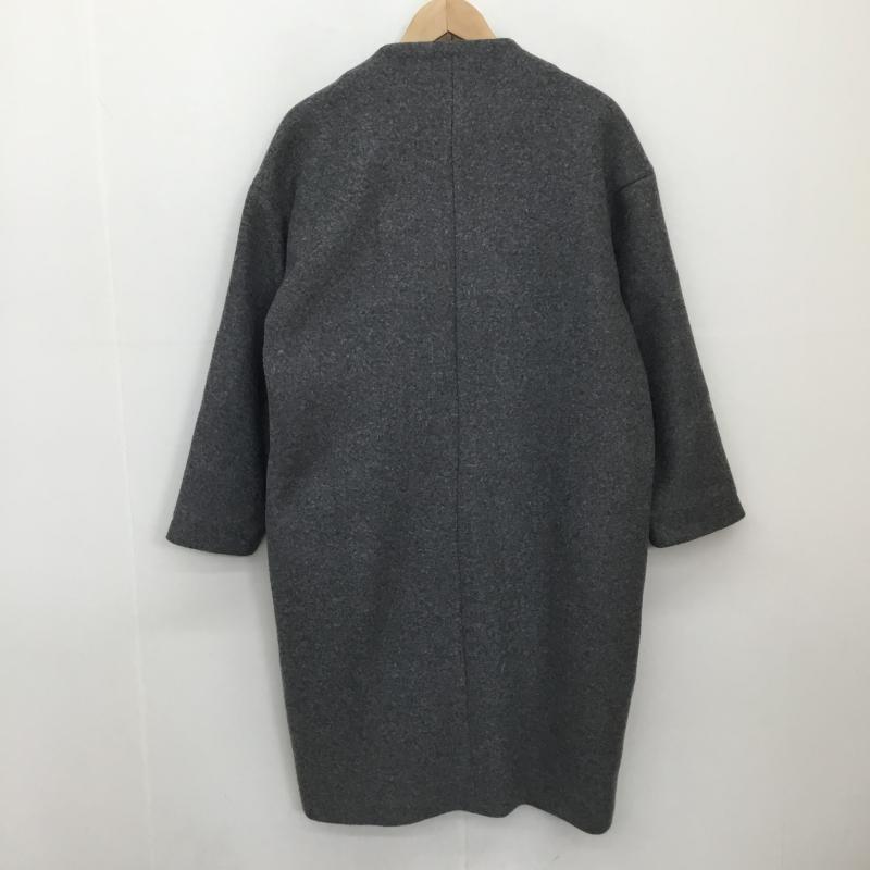 ショコラ フィネ ローブ chocol raffine robe コート コート一般 FREE 無地 灰 / グレー / レディース USED 古着 中古 10137353