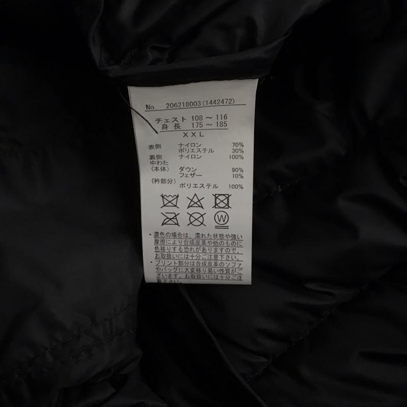 アウトドアプロダクツ OUTDOOR PRODUCTS ジャケット、上着 ジャケット、ブレザー 206218003 ダウンジャケット ジップアップジャケット アウター XXL ロゴ、文字 灰 / グレー / メンズ USED 古着 中古 10126251