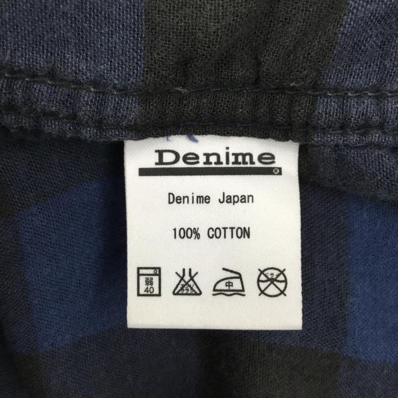 ドゥニーム Denime シャツ、ブラウス 長袖 長袖シャツ カラーシャツ ポケットシャツ 長袖カットソー チェックシャツ S チェック マルチカラー / マルチカラー / メンズ USED 古着 中古 10120081