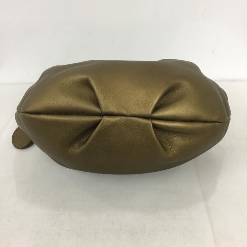 シビラ SYBILLA ハンドバッグ ハンドバッグ がま口 ワンショルダー 無地 金 / ゴールド / レディース USED 古着 中古 10134775