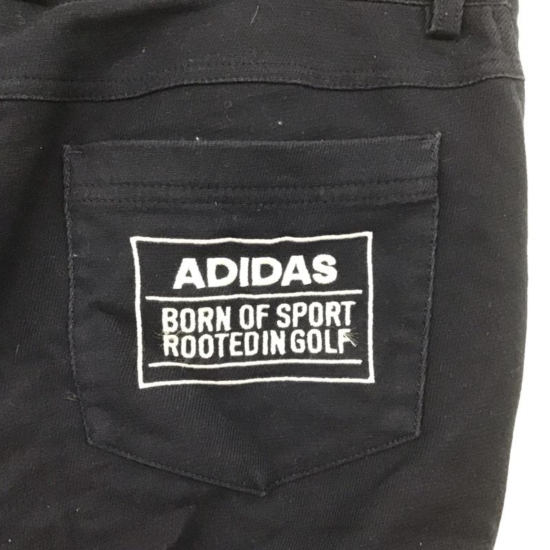 アディダス adidas パンツ ワークパンツ、ペインターパンツ u31313 ゴルフスラックス スウエットライクパンツ スポーツウェア 無地 紺 / ネイビー / メンズ USED 古着 中古 10129507