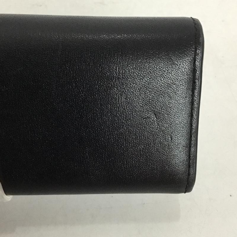 ポールスミス Paul Smith キーホルダー キーホルダー ブライトストライプトリム キーケース ロゴ、文字 黒 / ブラック / メンズ USED 古着 中古 10136356