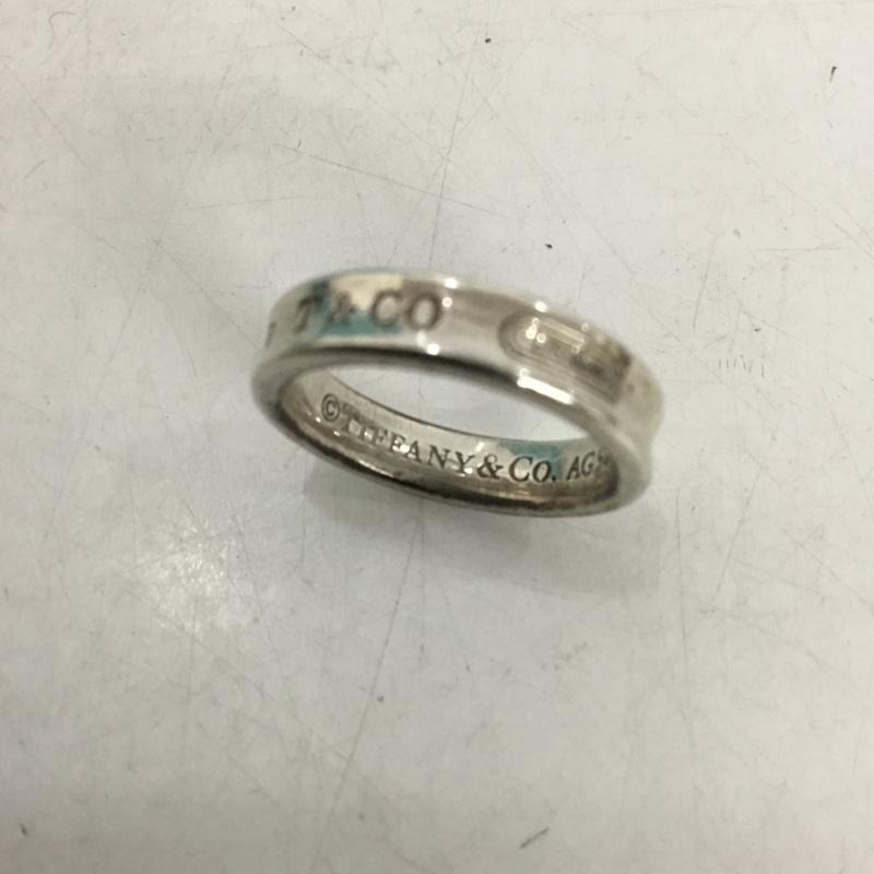 ティファニー TIFFANY&Co. アクセサリー 指輪 6号 箱有 ティファニー1837 ロゴ、文字 銀 / シルバー / レディース USED 古着 中古 10133408