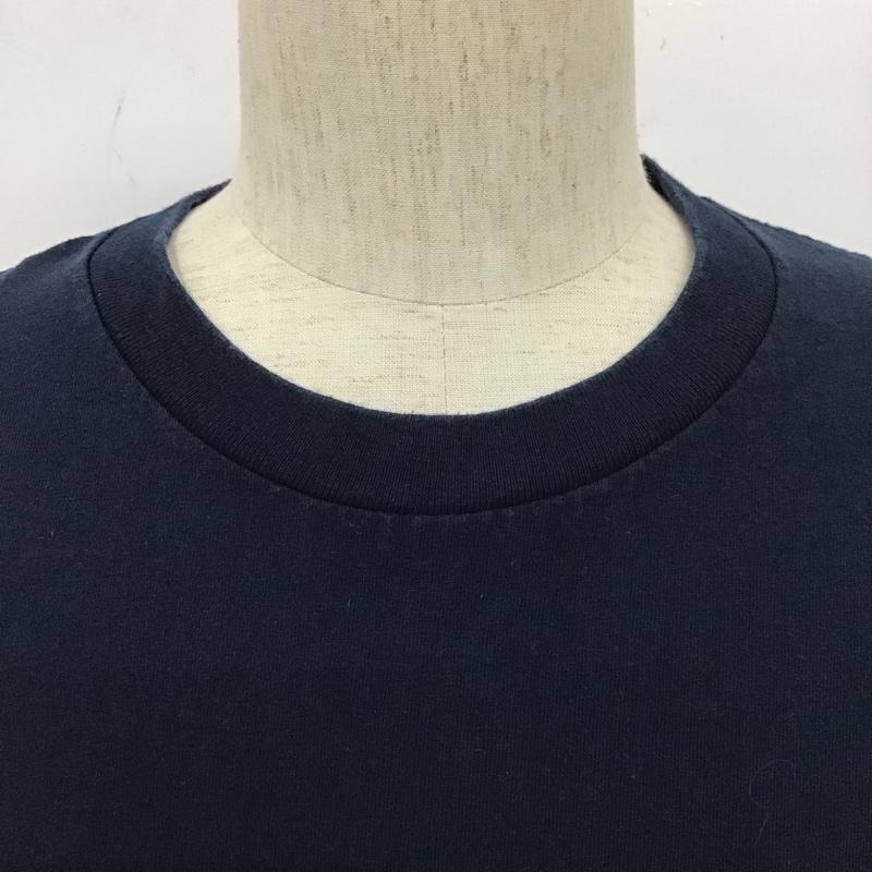 テンダーロイン TENDERLOIN Tシャツ 半袖 半袖カットソー プリントTシャツ クルーネックカットソー L プリント 紺 / ネイビー /  メンズ USED 古着 中古 10109805