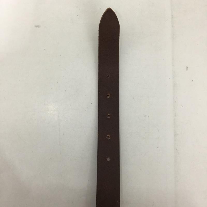 ポロラルフローレン POLO RALPH LAUREN ベルト・バックル ベルト レザー ワンポイント 茶 / ブラウン / メンズ USED 古着 中古 10131203