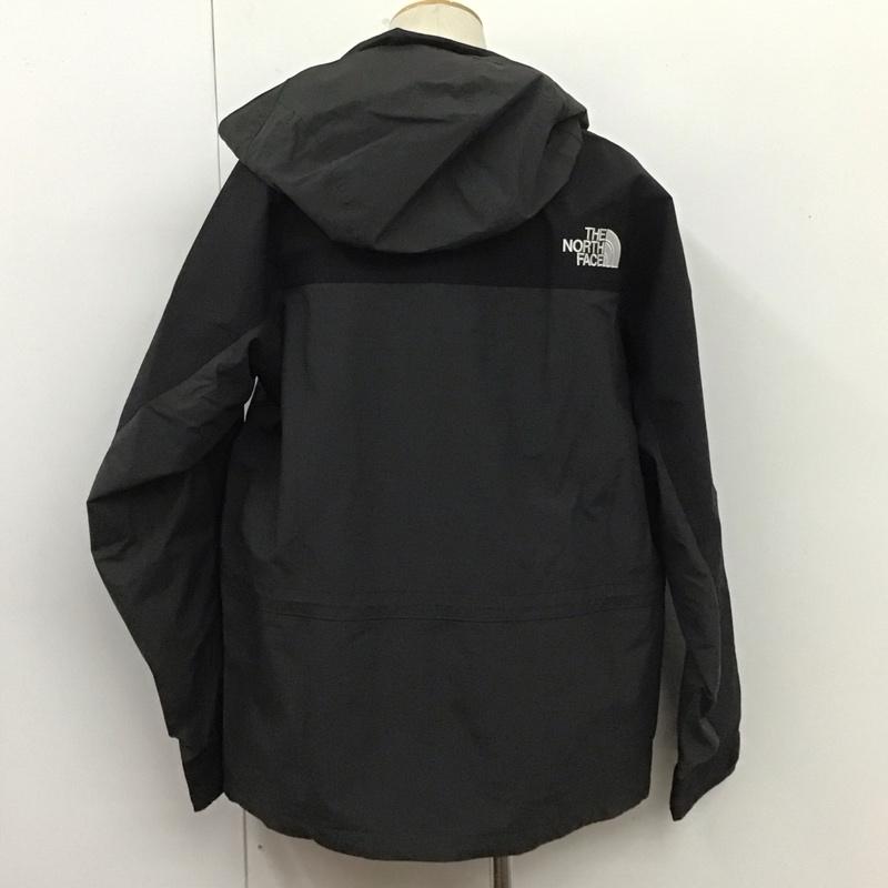 ザノースフェイス THE NORTH FACE ジャケット、上着 ジャンパー、ブルゾン np62236 マウンテンライトジャケット ジップアップジャケット アウター パーカー L ロゴ、文字 黒 / ブラック / メンズ USED 古着 中古 10106843
