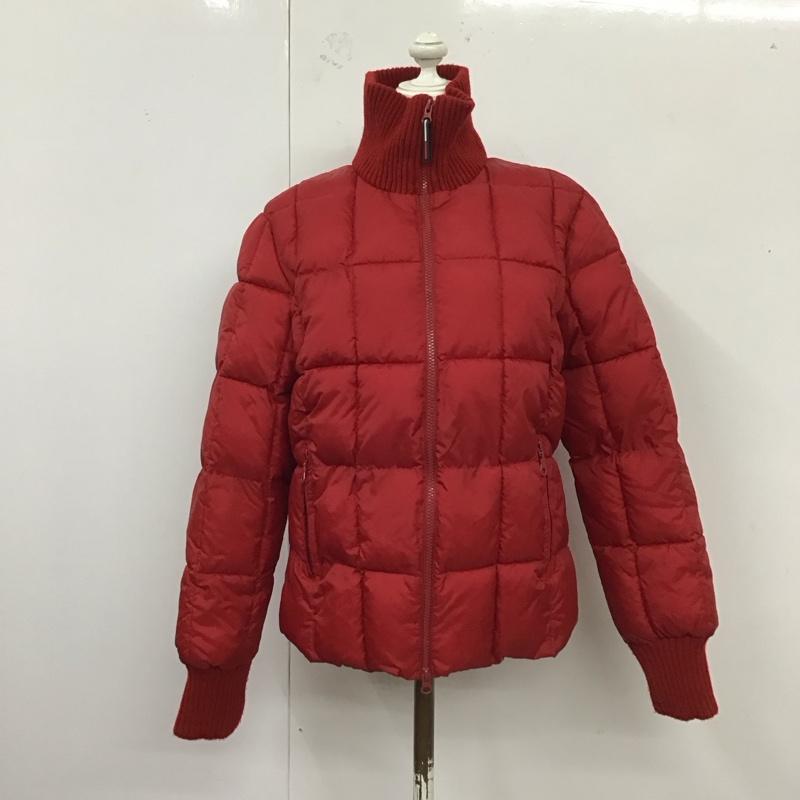 トミーヒルフィガー TOMMY HILFIGER ジャケット、上着 ジャケット、ブレザー 223-611218-720 中綿ジャケット M ワンポイント 赤 / レッド / レディース USED 古着 中古 10121581