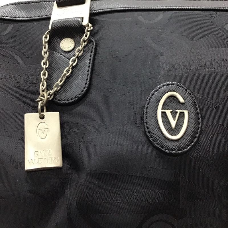 ジャンニ バレンチノ GIANNI VALENTINO ハンドバッグ ハンドバッグ 総柄 黒 / ブラック / レディース USED 古着 中古 10118876