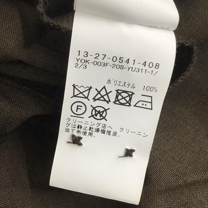 ビームスボーイ BEAMS BOY スカート ロングスカート プリーツスカート 無地 茶 / ブラウン / レディース USED 古着 中古 10137345