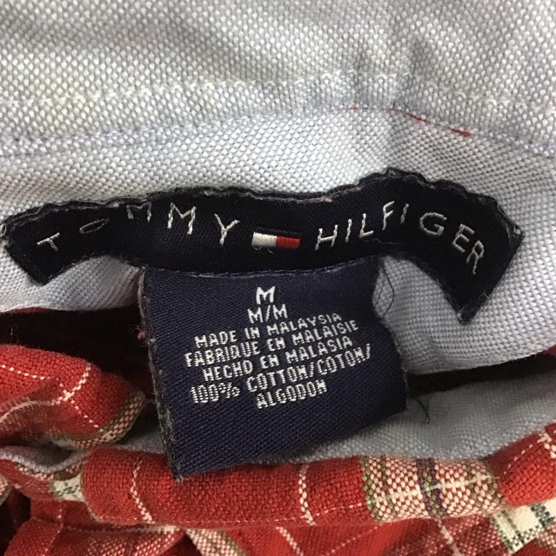 トミーヒルフィガー TOMMY HILFIGER シャツ、ブラウス 長袖 長袖シャツ カラーシャツ ポケットシャツ 長袖カットソー チェックシャツ M チェック マルチカラー / マルチカラー / メンズ USED 古着 中古 10106837