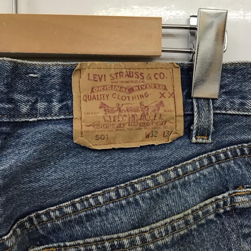 リーバイストラウスアンドコー Levi Strauss & co. パンツ デニム、ジーンズ デニムパンツ ストレートパンツ カジュアルジーンズ Gパン 32インチ 無地 インディゴ / インディゴ / メンズ USED 古着 中古 10130932