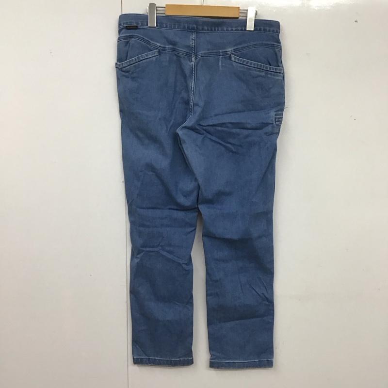 ザノースフェイス THE NORTH FACE パンツ デニム、ジーンズ nb31937 ログレッションクライミングデニム ワイドパンツ L 無地 インディゴ / インディゴ /  メンズ USED 古着 中古 10126299