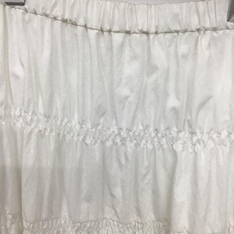 チャオパニックティピー CIAOPANIC TYPY スカート ロングスカート 無地 白 / ホワイト / レディース USED 古着 中古 10131188