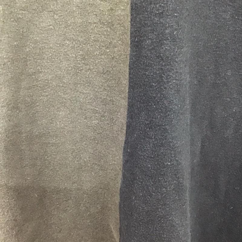 グラム glamb Tシャツ 半袖 半袖カットソー プリントTシャツ クルーネックカットソー 2 プリント 黒 / ブラック / X 灰 / グレー /  メンズ USED 古着 中古 10109099