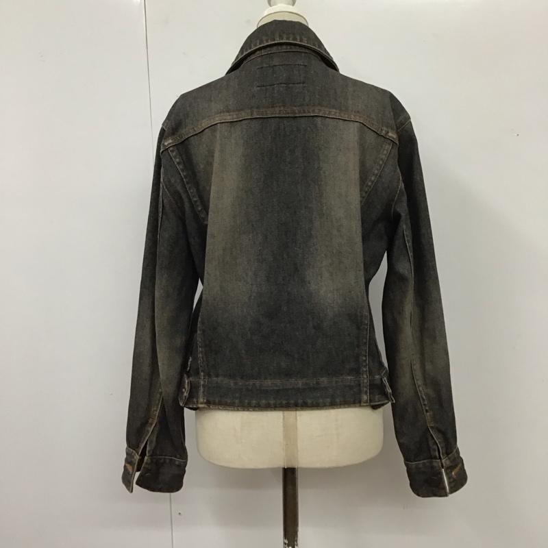 バーバリーロンドン Burberry London ジャケット、上着 ジャケット、ブレザー FC032-635 Gジャン デニムジャケット 38 無地 黒 / ブラック / レディース USED 古着 中古 10117386