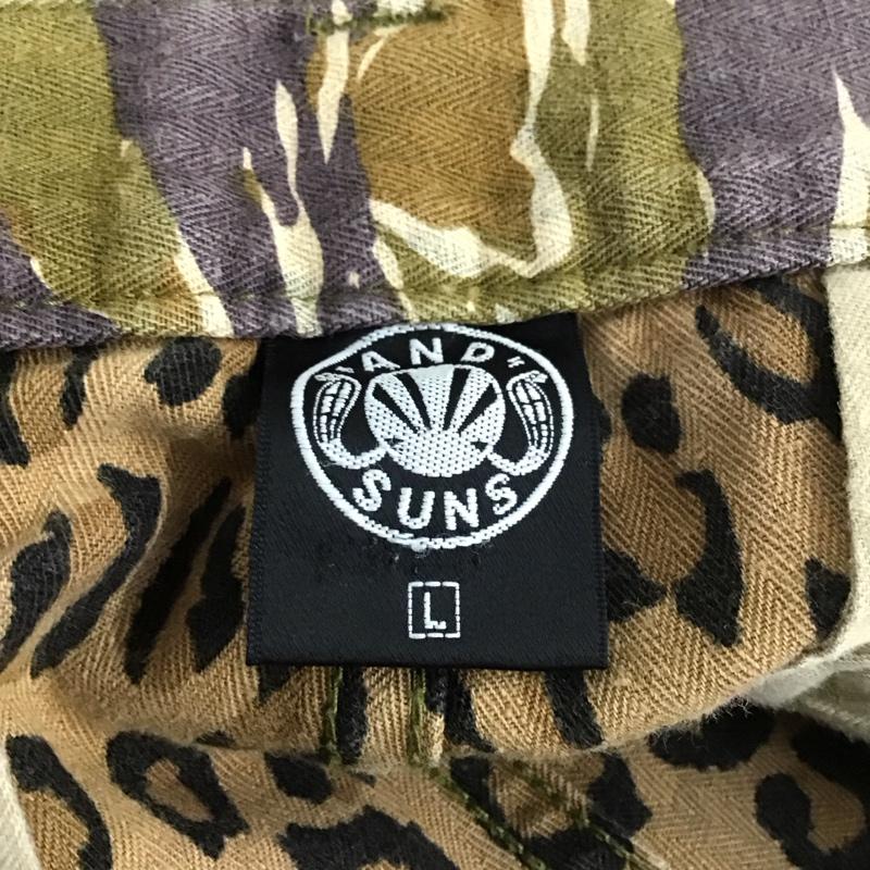 アンドサンズ ANDSUNS パンツ ショートパンツ ショートパンツ ハーフパンツ カジュアルパンツ L 総柄 マルチカラー / マルチカラー / メンズ USED 古着 中古 10131263