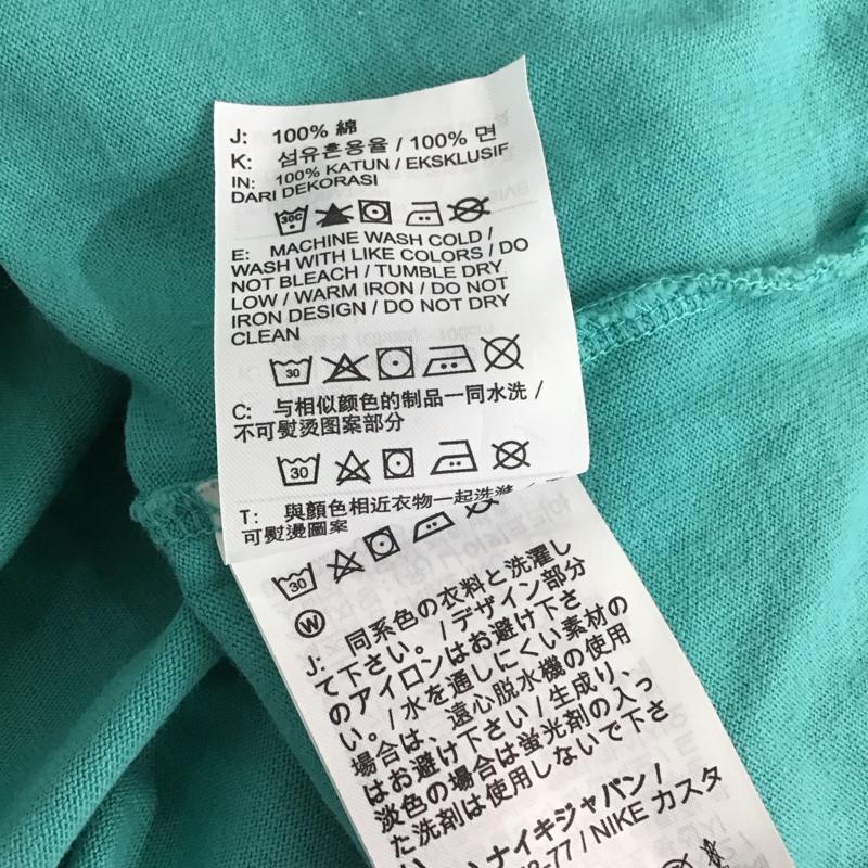 ナイキ NIKE カットソー 長袖 DV0529-392 NSWJAKOL/STシャツ 長袖カットソー プリントTシャツ L ロゴ、文字 水色 / ライトブルー /  メンズ USED 古着 中古 10110740