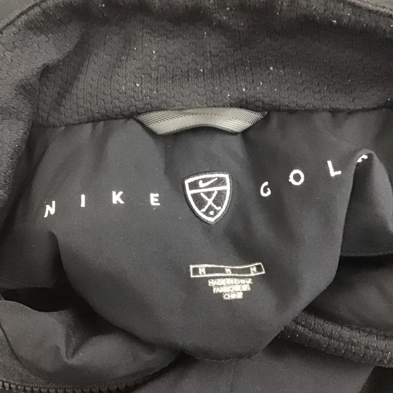 ナイキ NIKE ジャケット、上着 ジャンパー、ブルゾン プルオーバージャケット 長袖カットソー スポーツウェア アウター ゴルフ 00s M ロゴ、文字 黒 / ブラック / メンズ USED 古着 中古 10108632