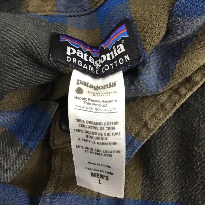 パタゴニア patagonia シャツ、ブラウス 長袖 長袖シャツ カラーシャツ ポケットシャツ 長袖カットソー チェックシャツ L チェック マルチカラー / マルチカラー / メンズ USED 古着 中古 10124538