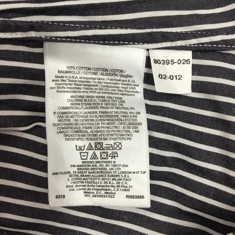 ブルックスブラザーズ BROOKS BROTHERS シャツ、ブラウス 長袖 ボタンダウンシャツ ストライプ マルチカラー / マルチカラー / メンズ USED 古着 中古 10112745