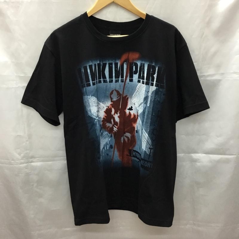 古着 USED Tシャツ 半袖 半袖カットソー プリントTシャツ クルーネックカットソー バンドTシャツ L プリント 黒 / ブラック / メンズ USED 古着 中古 10106951