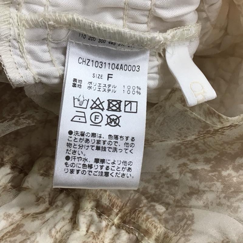 チコ CHICO シャツ、ブラウス 長袖 CHZ1031104A0003 フォレスト柄シャーリングブラウス FREE レディース USED 古着 中古 10138176