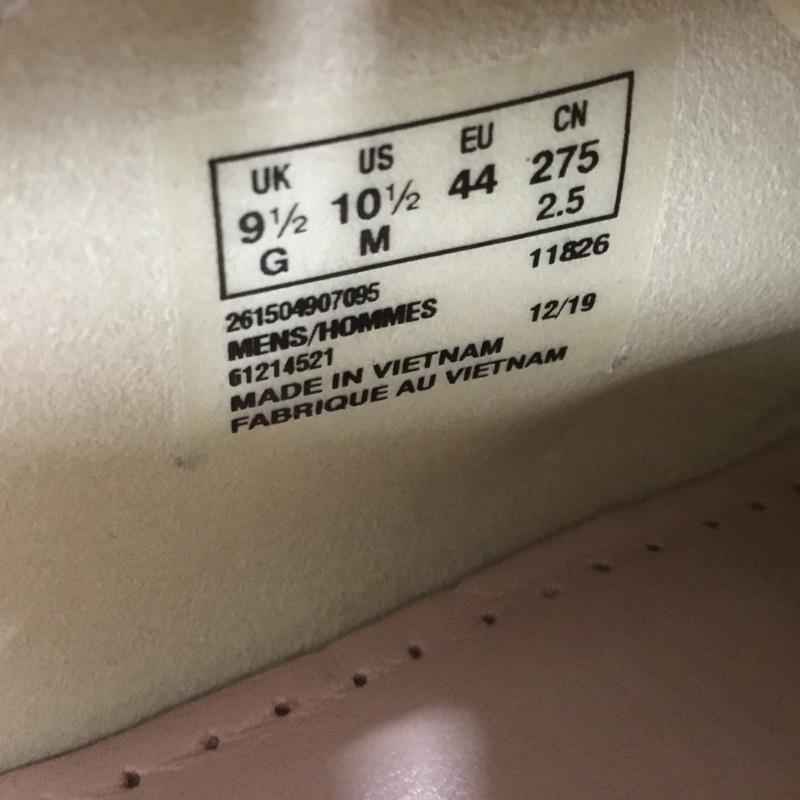 クラークス Clarks ブーツ ショートブーツ 261504907095 61214521 ワラビーブーツ カモフラ柄 UK9.5 US:10.5 無地 ベージュ / ベージュ / メンズ USED 古着 中古 10133286