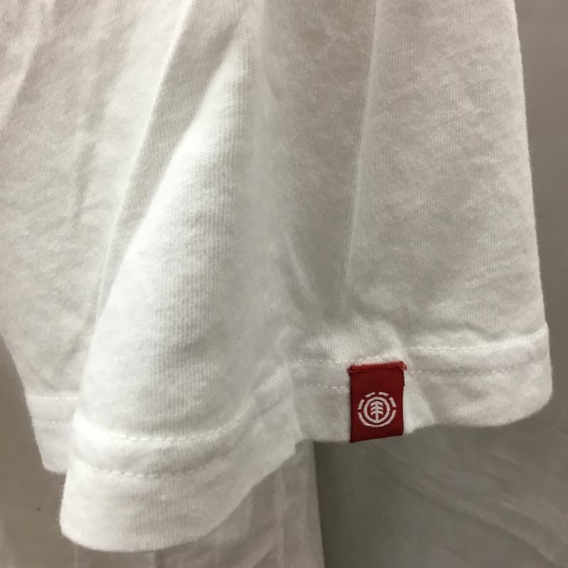 エレメント ELEMENT Tシャツ 半袖 半袖カットソー プリントTシャツ クルーネックカットソー ゴーストバスターズ L プリント 白 / ホワイト /  メンズ USED 古着 中古 10111299