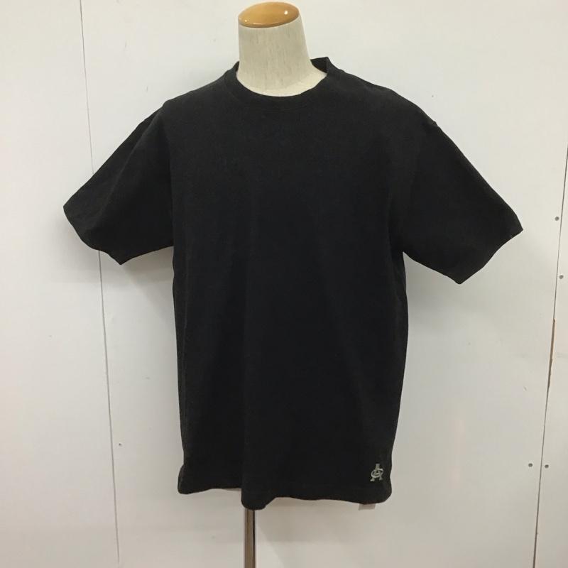 アヴィレックス AVIREX Tシャツ 半袖 半袖カットソー 無地Tシャツ クルーネックカットソー XL 無地 黒 / ブラック / メンズ USED 古着 中古 10107307