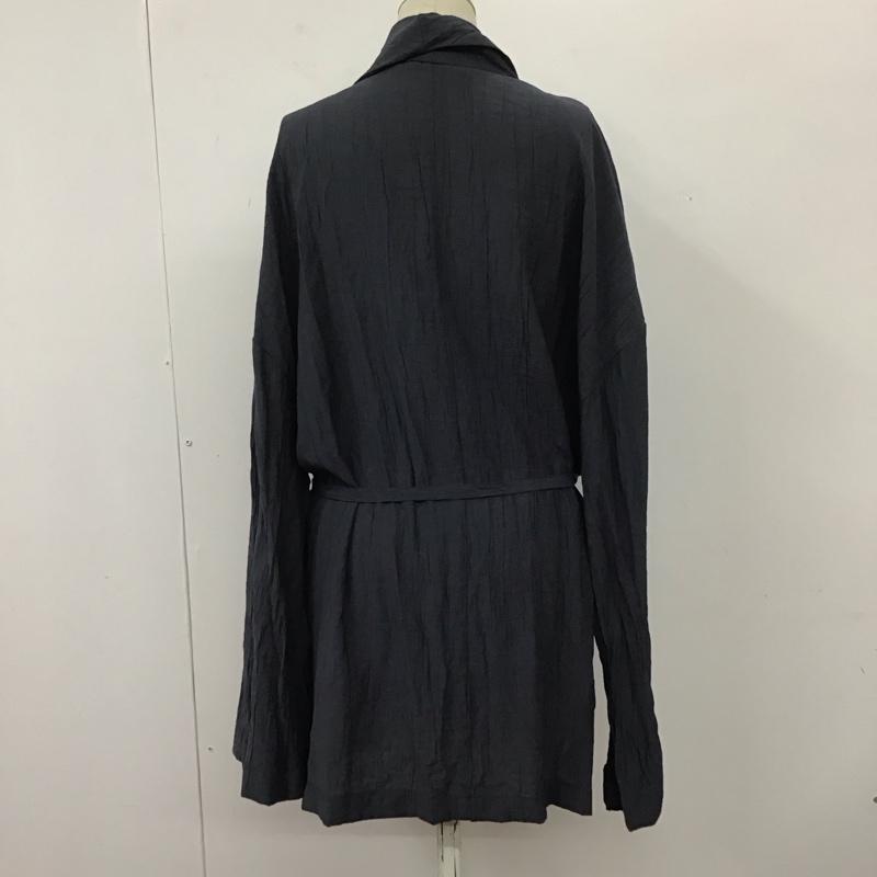 ザラ ZARA ジャケット、上着 ジャケット、ブレザー ガウン カシュクール M 無地 紺 / ネイビー / レディース USED 古着 中古 10113494