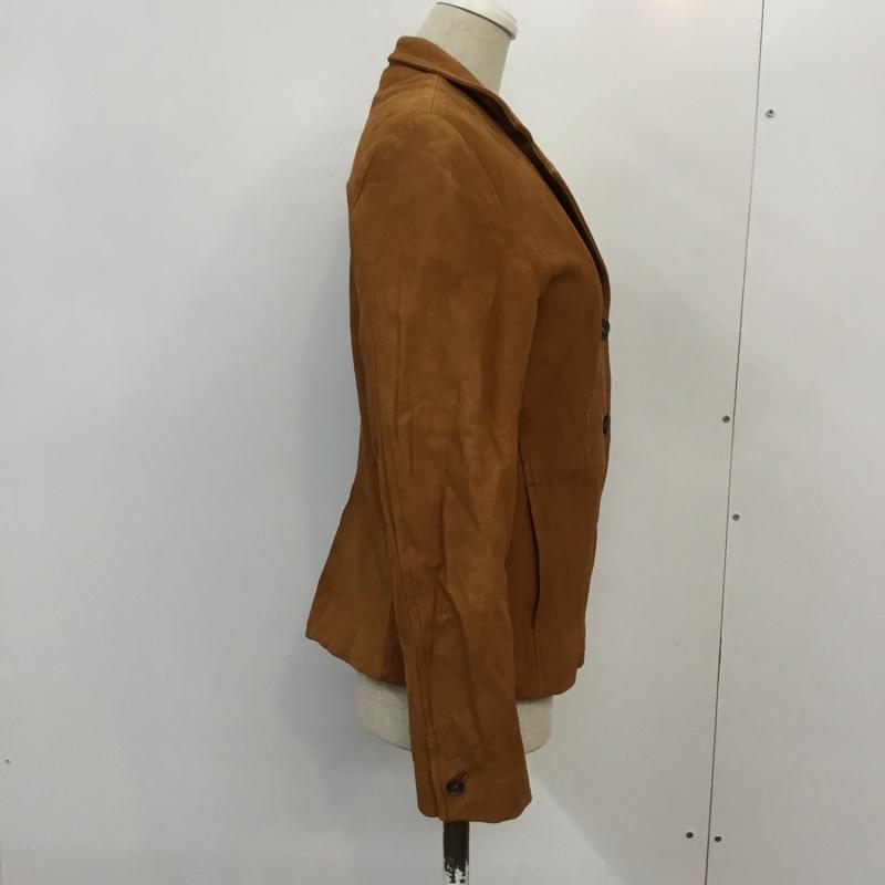 スピック アンド スパン Spick and Span ジャケット、上着 ジャケット、ブレザー 36 無地 茶 / ブラウン / レディース USED 古着 中古 10042258