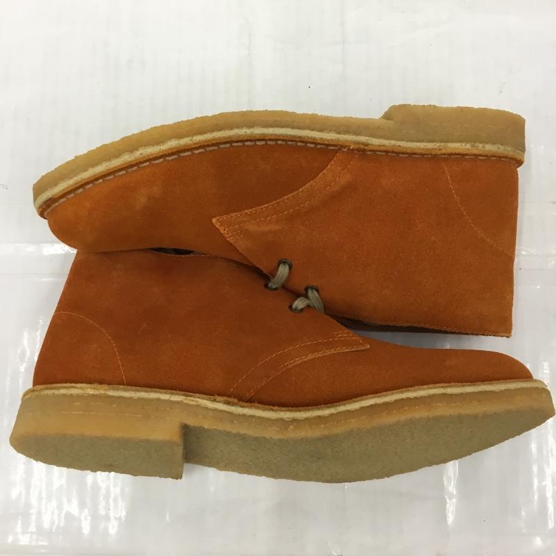 ホーキンス Hawkins ブーツ ショートブーツ HL60016 チャッカブーツ EU42 無地 橙 / オレンジ / メンズ USED 古着 中古 10105872