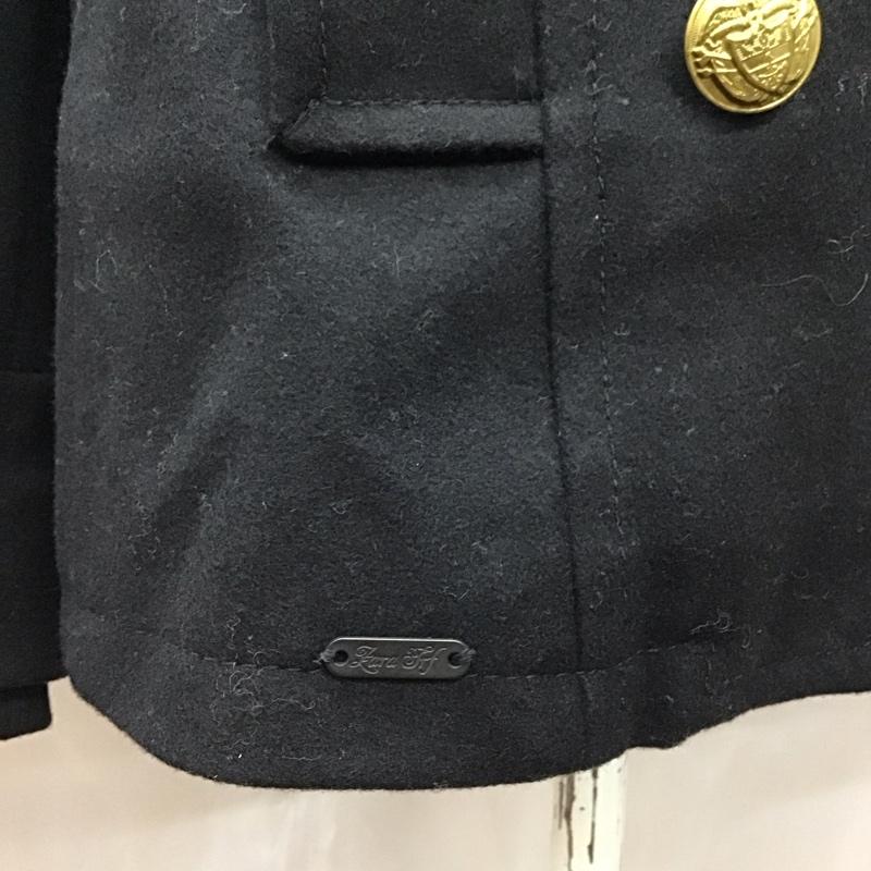 ザラティーアールエフ ZARA TRF コート ピーコート 1255 207 800 S 無地 黒 / ブラック / レディース USED 古着 中古 10118437