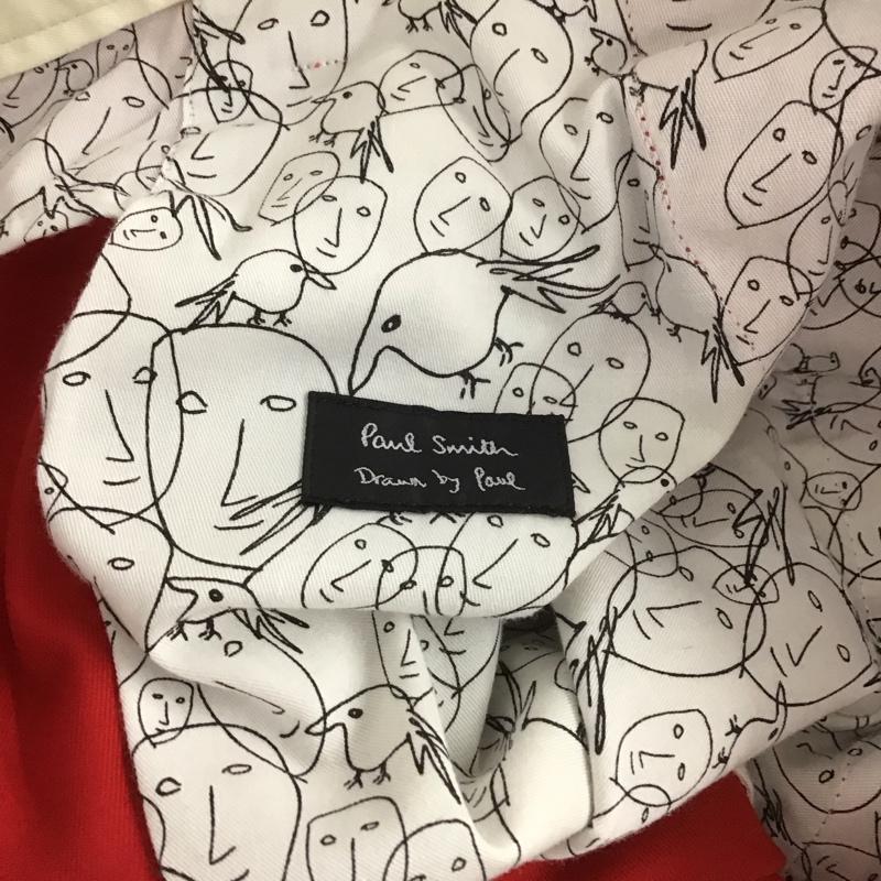 ポールスミス Paul Smith パンツ ショートパンツ ハーフパンツ ショートパンツ カジュアルパンツ M ロゴ、文字 赤 / レッド / メンズ USED 古着 中古 10138171