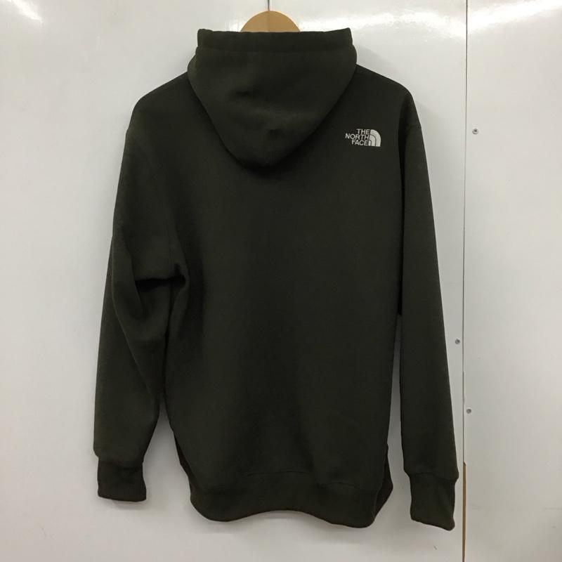 ザノースフェイス THE NORTH FACE パーカー 長袖 nt62232 スクエアロゴフルジップパーカー スウェットパーカー M ロゴ、文字 カーキ / カーキ / メンズ USED 古着 中古 10132268