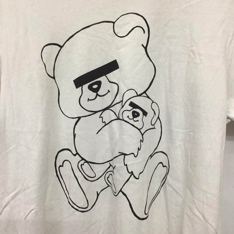 アンダーカバー UNDERCOVER Tシャツ 半袖 半袖カットソー プリントTシャツ クルーネックカットソー L プリント 白 / ホワイト / メンズ USED 古着 中古 10138159
