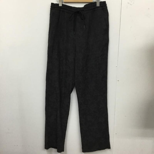 ザラ ZARA パンツ スラックス 6861/430/801 ワイドパンツ リラックスパンツ カジュアルパンツ M 総柄 チャコールグレー / チャコールグレー /  メンズ USED 古着 中古 10121960