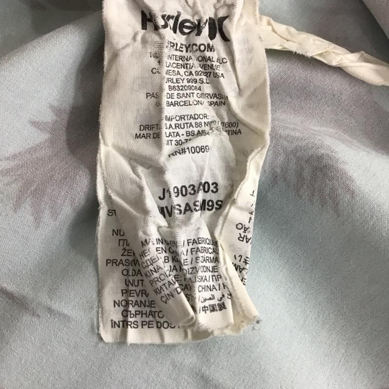 ハーレー Hurley シャツ、ブラウス 半袖 半袖シャツ プリントシャツ ポケットシャツ XL プリント 青 / ブルー / メンズ USED 古着 中古 10132193