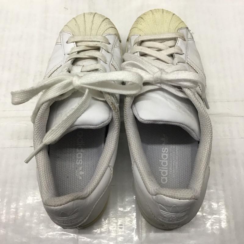 アディダス adidas スニーカー スニーカー EG4960 SUPERSTAR スーパースター 23.5cm 23.5cm ロゴ、文字 白 / ホワイト / レディース USED 古着 中古 10116065