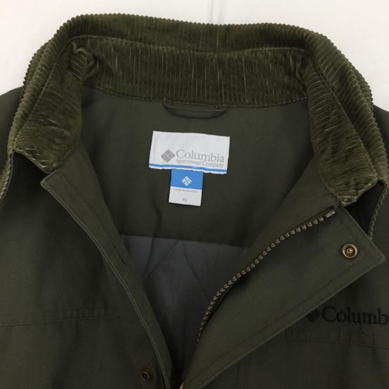 コロンビア Columbia ジャケット、上着 ジャケット、ブレザー PM0984 ロマビスタインシュレイティッドパーカー ジャケット・アウター XL 無地 X ロゴ、文字 緑 / グリーン /  メンズ USED 古着 中古 10125402