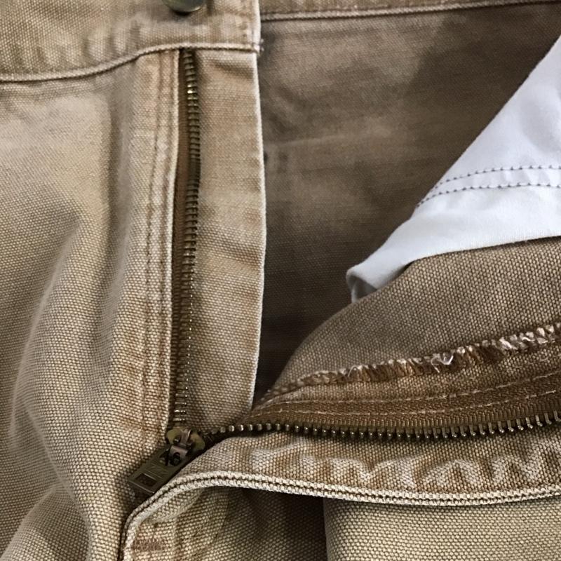 カーハート Carhartt パンツ ショートパンツ ショートパンツ ハーフパンツ カジュアルパンツ 無地 ベージュ / ベージュ / メンズ USED 古着 中古 10145903