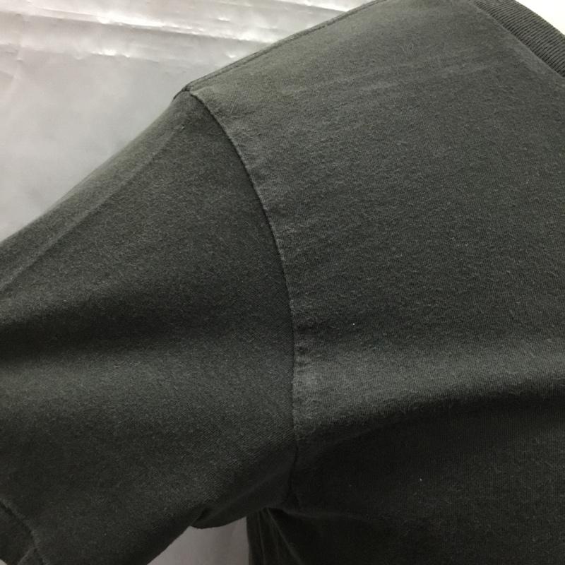ポールスミスジーンズ Paul Smith JEANS Tシャツ 半袖 半袖カットソー プリントTシャツ クルーネックカットソー M ロゴ、文字 黒 / ブラック / メンズ USED 古着 中古 10106502