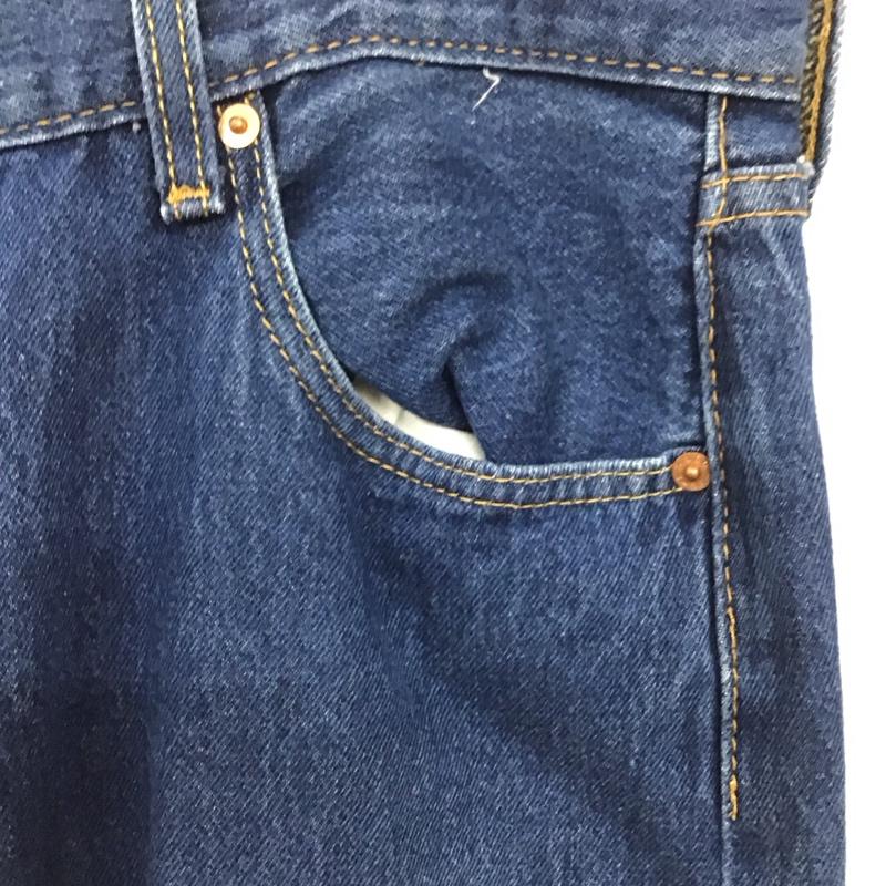 リーバイストラウスアンドコー Levi Strauss & co. パンツ デニム、ジーンズ デニムパンツ ワイドパンツ カジュアルパンツ 38 無地 インディゴ / インディゴ / メンズ USED 古着 中古 10134688